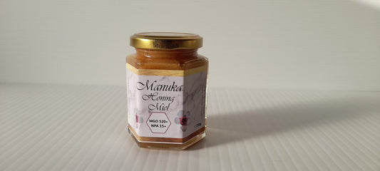 Miel de Manuka MGO 520+ et NPA 15+