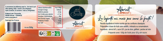 Préparation de fruits Abricot
