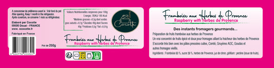 Préparation de fruits Framboise