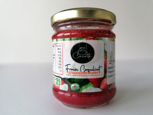 Préparation de fruits Fraise Coquelicot