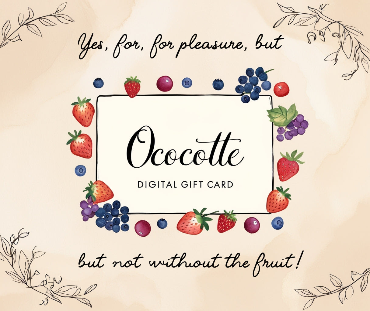E-CARTE CADEAU Cocotte